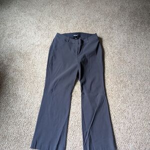 Lane Bryant Black and White Patterned Trousers